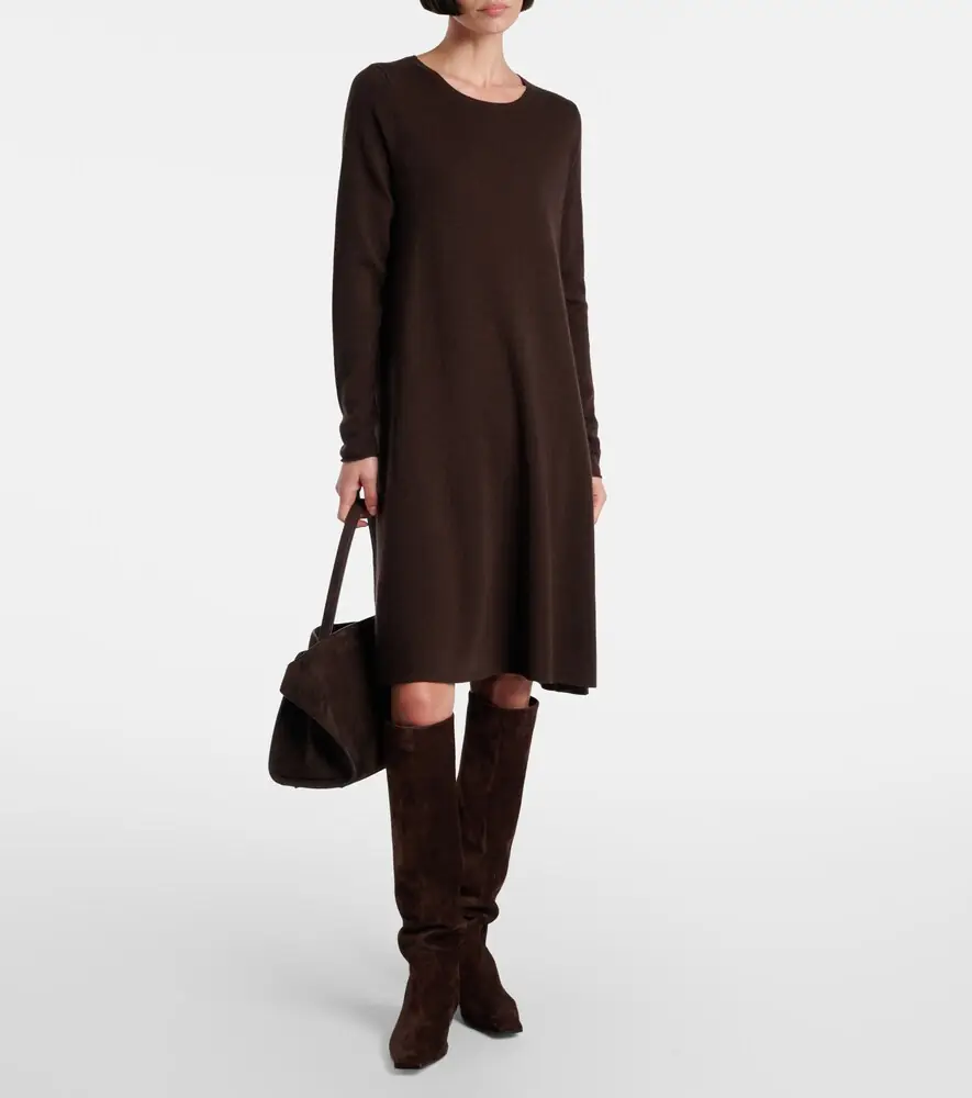 Jardin des Orangers Wool and cashmere midi dress | Thumbnail 4 Jardin des Orangers Wool and cashmere midi dress | Thumbnail 4