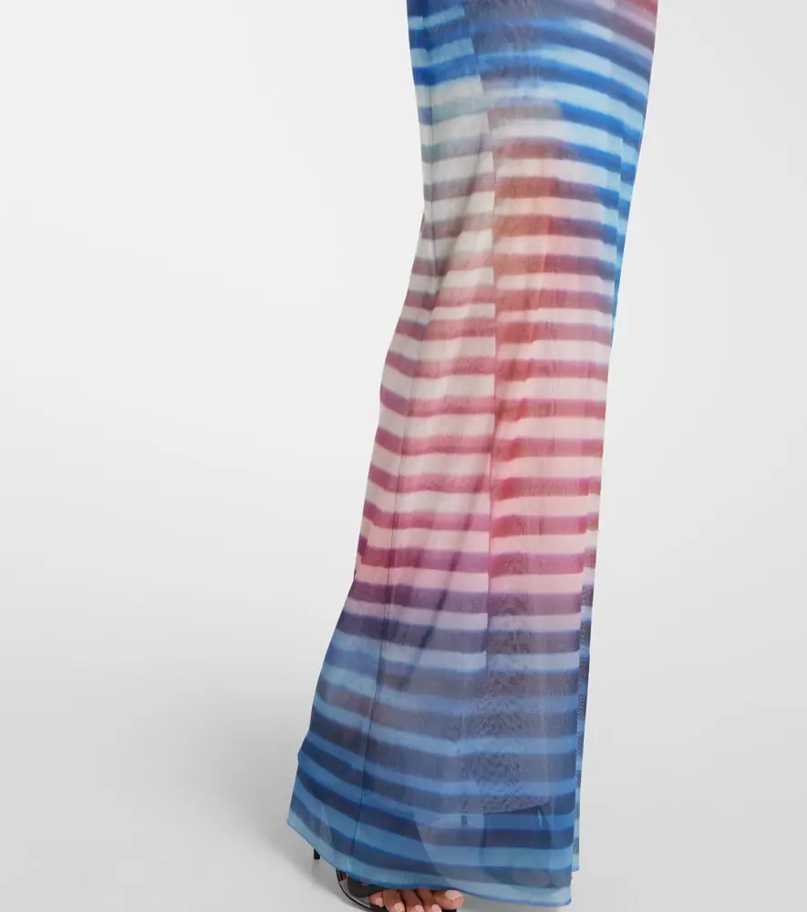 Jean Paul Gaultier Air striped tulle maxi dress | Thumbnail 5 Jean Paul Gaultier Air striped tulle maxi dress | Thumbnail 5