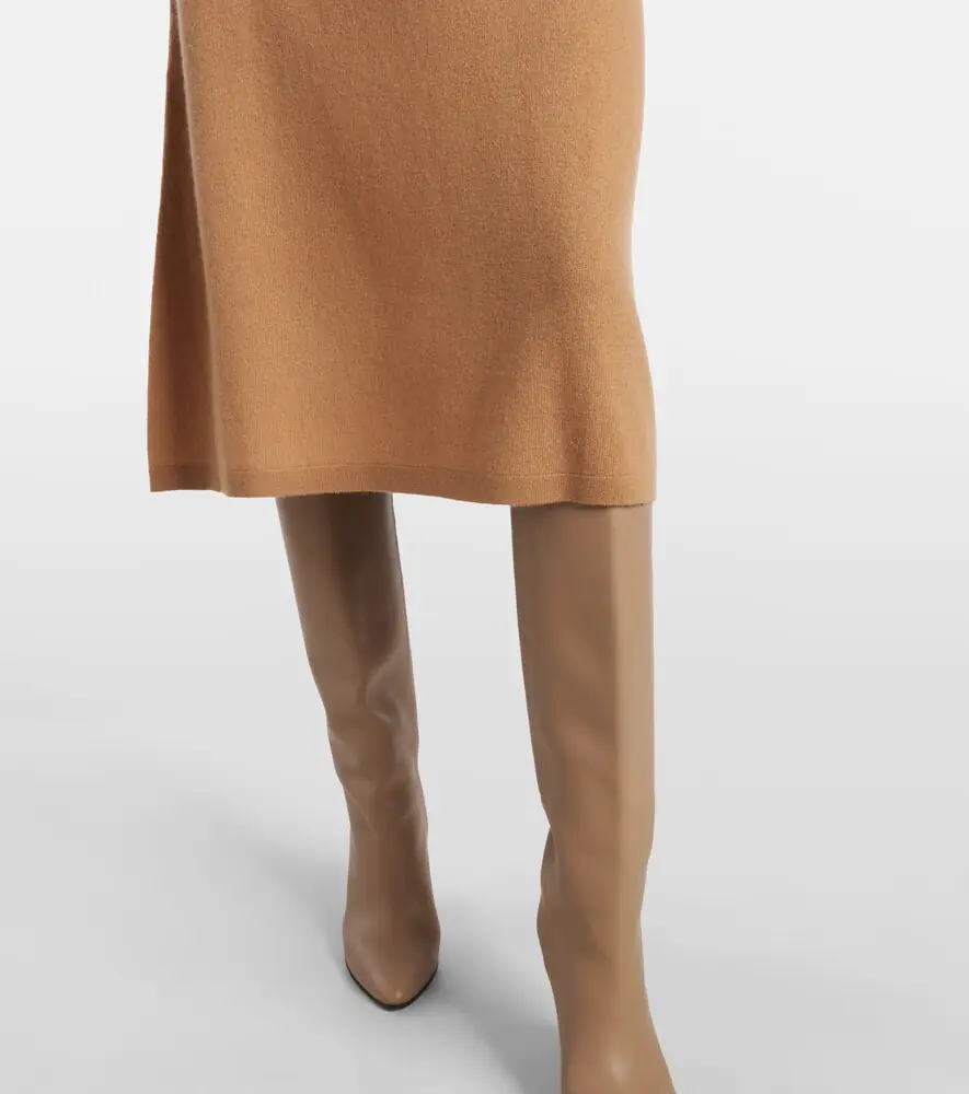 Jardin des Orangers Wool and cashmere wrap dress | Thumbnail 4 Jardin des Orangers Wool and cashmere wrap dress | Thumbnail 4