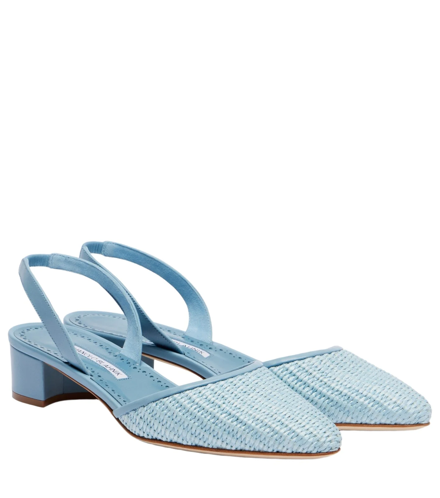 Raffro raffia slingback pumps Raffro raffia slingback pumps
