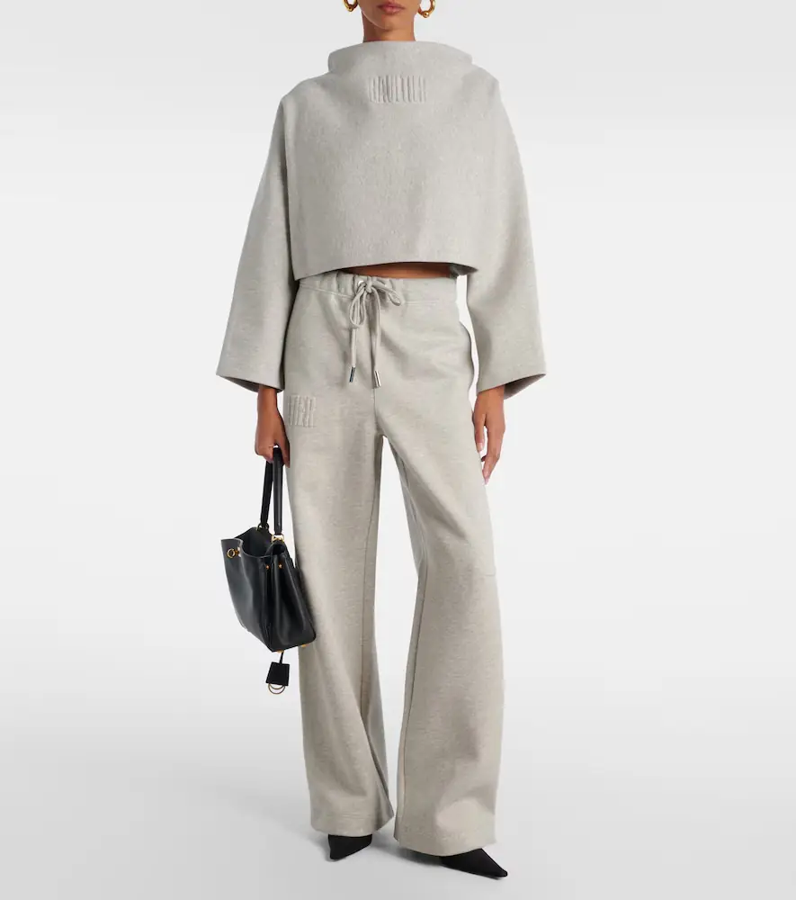 Jean Paul Gaultier Embossed logo cotton sweatpants | Thumbnail 2