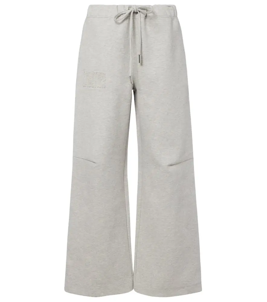 Jean Paul Gaultier Embossed logo cotton sweatpants