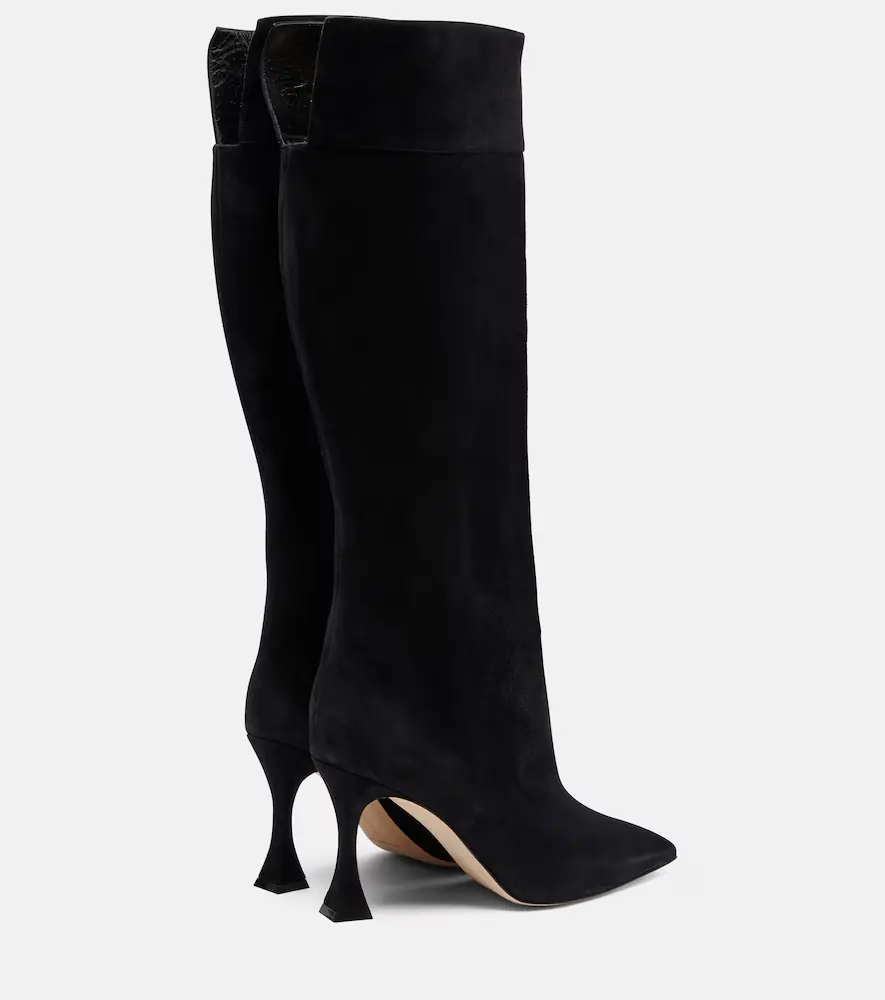 Manolo Blahnik Miralone 90 suede knee-high boots | Thumbnail 4 Manolo Blahnik Miralone 90 suede knee-high boots | Thumbnail 4