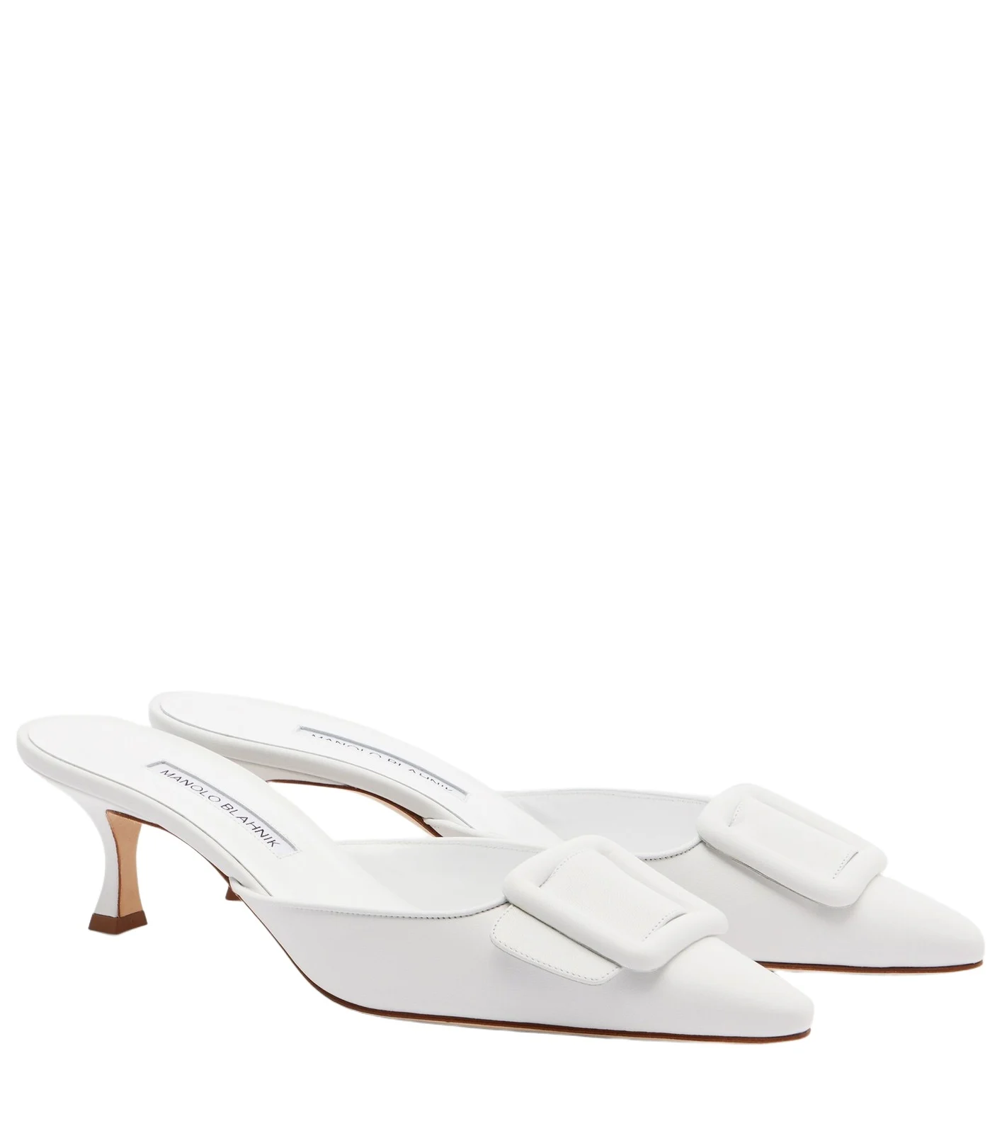 Maysale 50 leather mules