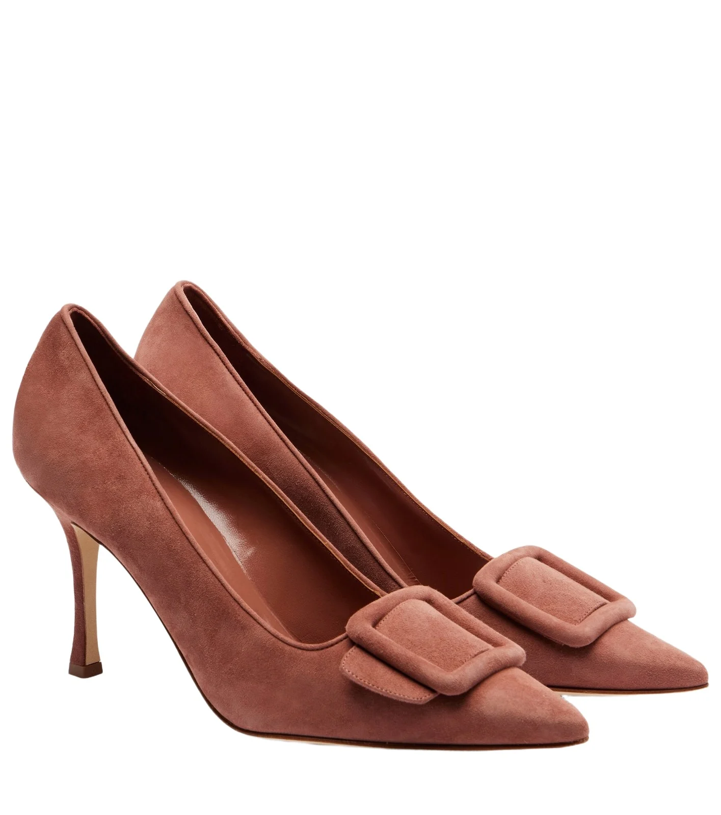 Maysale 90 suede pumps