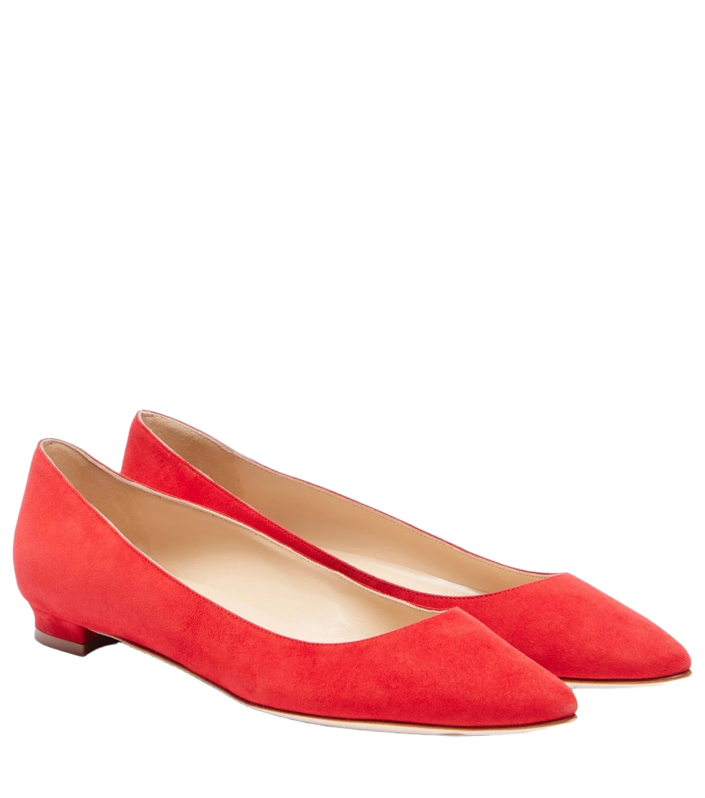 Manolo Blahnik BB suede ballet flats