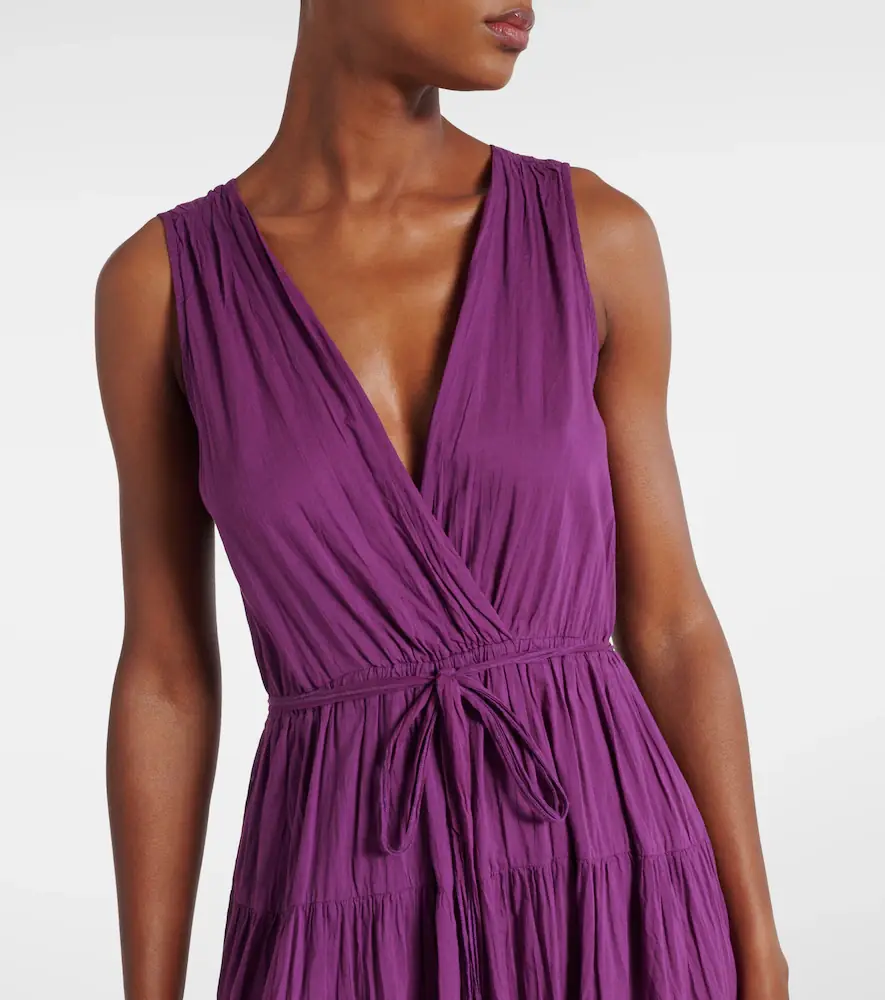 Velvet Marilyn cotton voile midi dress | Thumbnail 4
