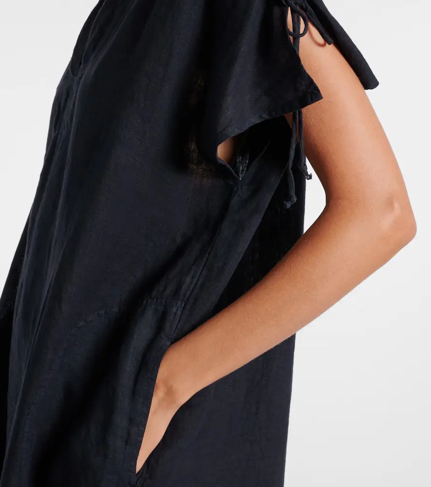 Velvet Maeve linen midi dress | Thumbnail 2