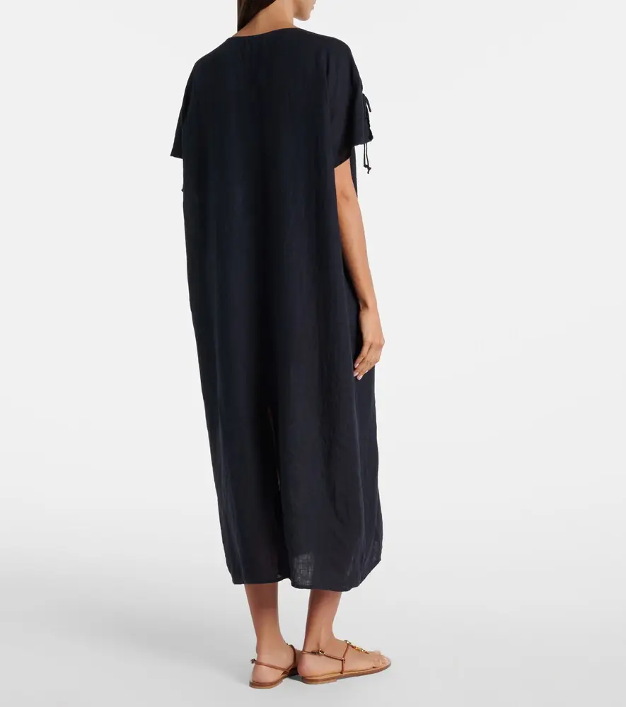 Velvet Maeve linen midi dress | Thumbnail 5