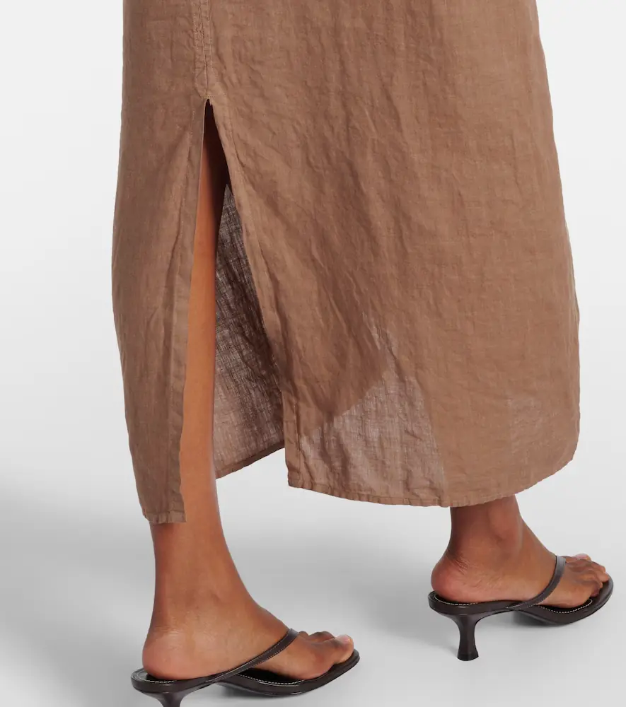 Velvet Maeve linen kaftan | Thumbnail 2