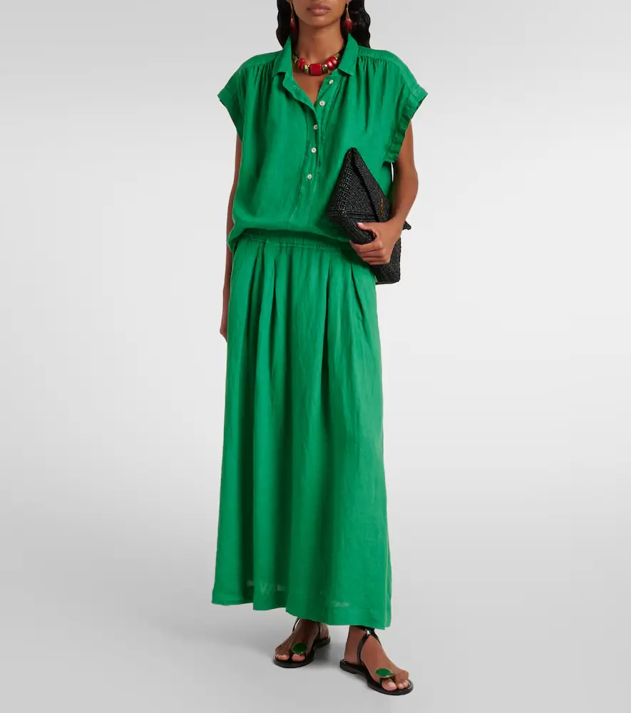Velvet Linda linen maxi skirt | Thumbnail 2 Velvet Linda linen maxi skirt | Thumbnail 2