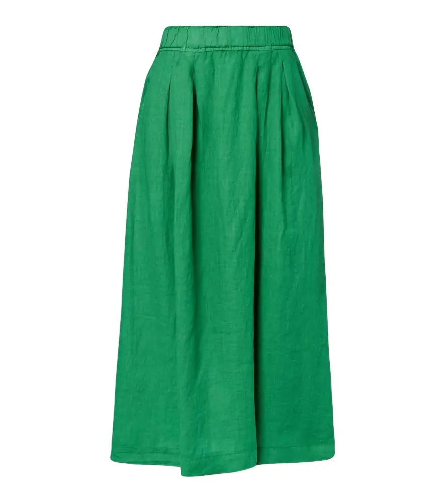 Velvet Linda linen maxi skirt