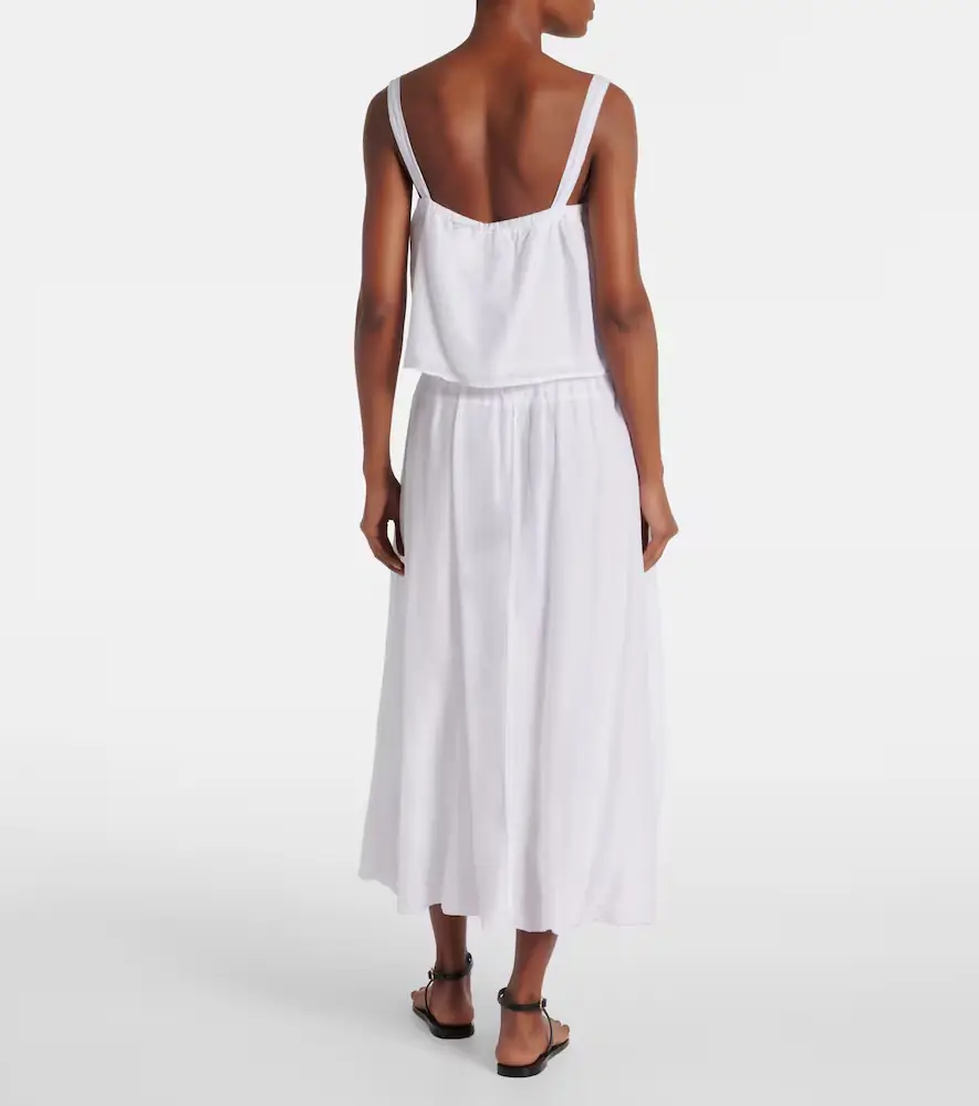 Velvet Ines cotton and silk voile maxi skirt | Thumbnail 2 Velvet Ines cotton and silk voile maxi skirt | Thumbnail 2