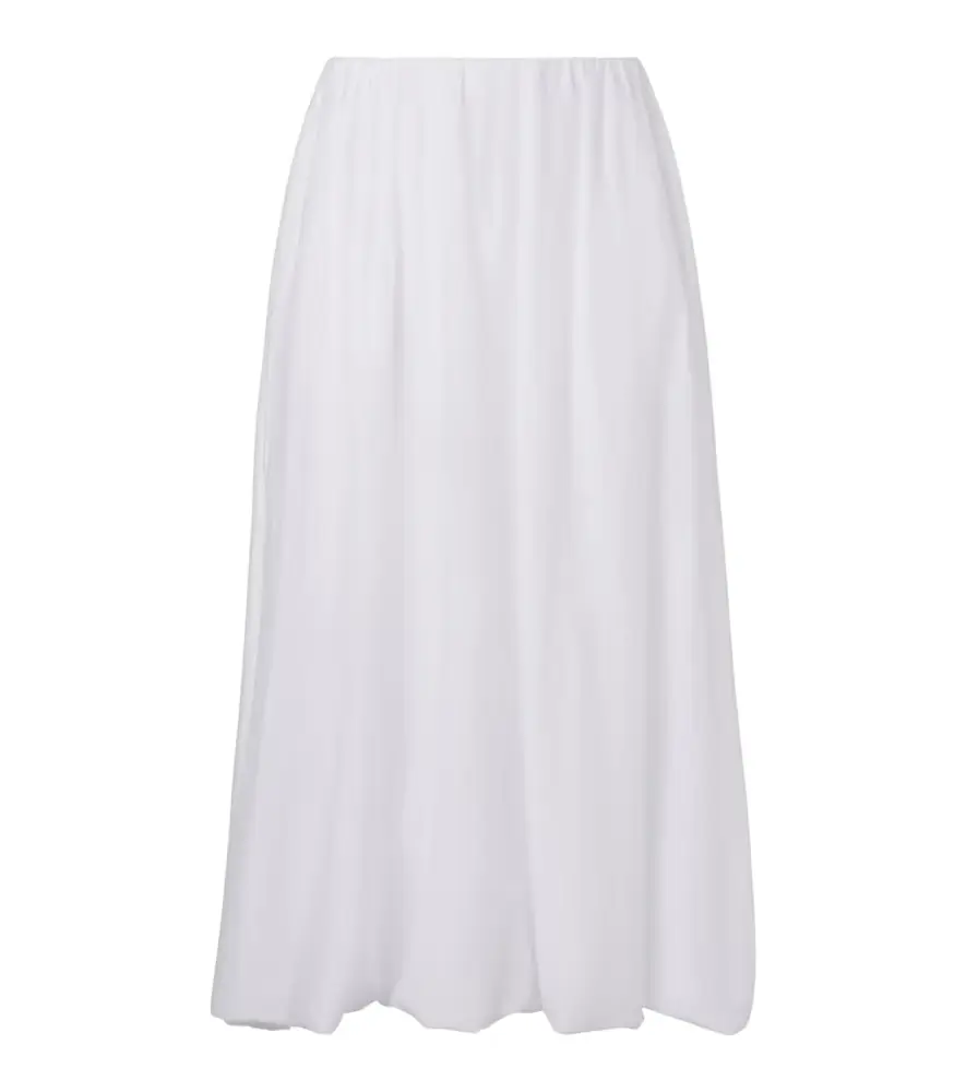 Velvet Ines cotton and silk voile maxi skirt