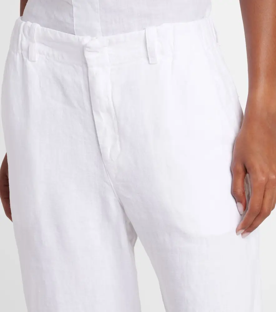 Velvet Taylor linen straight pants | Thumbnail 3 Velvet Taylor linen straight pants | Thumbnail 3
