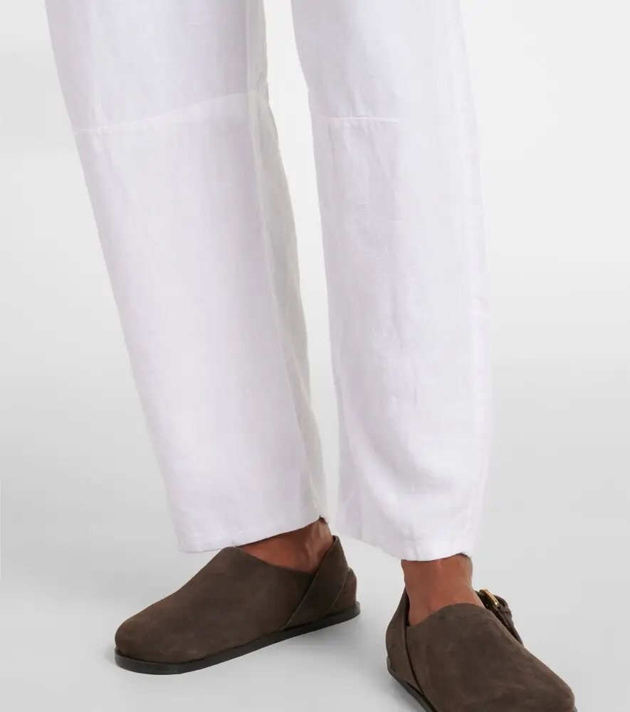 Velvet Taylor linen straight pants | Thumbnail 5 Velvet Taylor linen straight pants | Thumbnail 5