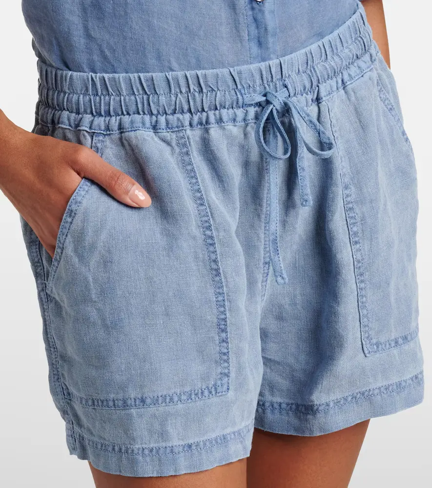 Velvet Sutton linen shorts | Thumbnail 2 Velvet Sutton linen shorts | Thumbnail 2