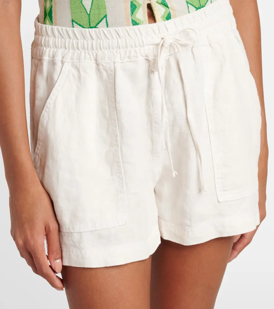 Velvet Sutton linen shorts | Thumbnail 4 Velvet Sutton linen shorts | Thumbnail 4
