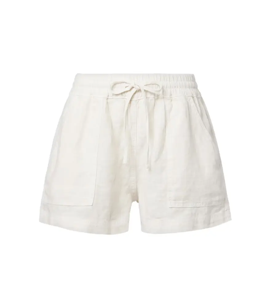 Velvet Sutton linen shorts