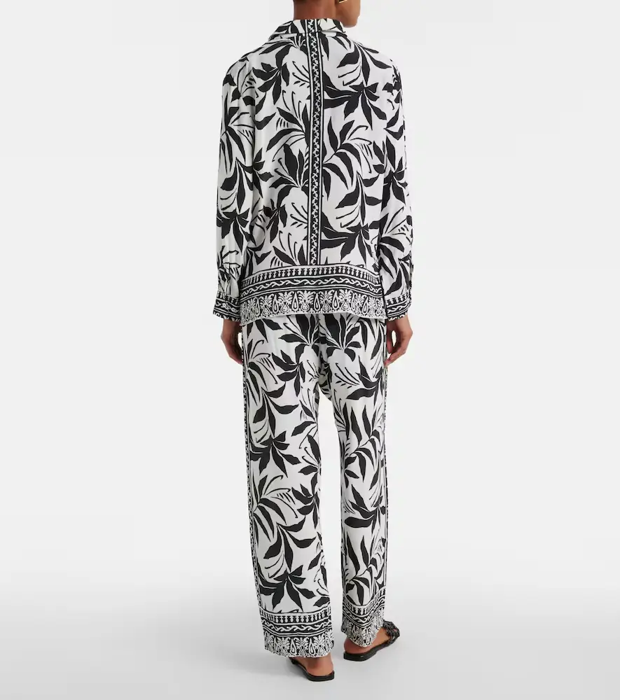 Velvet Claudia printed palazzo pants | Thumbnail 2 Velvet Claudia printed palazzo pants | Thumbnail 2