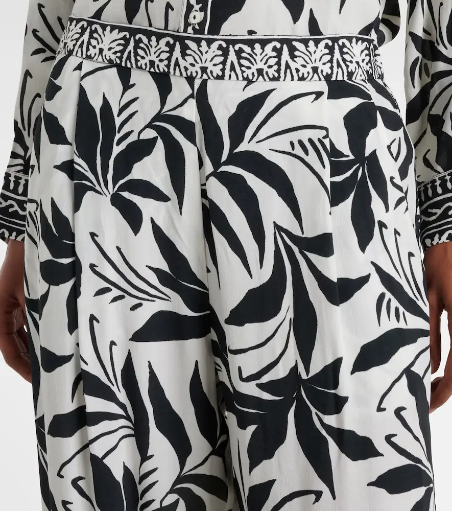 Velvet Claudia printed palazzo pants | Thumbnail 4 Velvet Claudia printed palazzo pants | Thumbnail 4