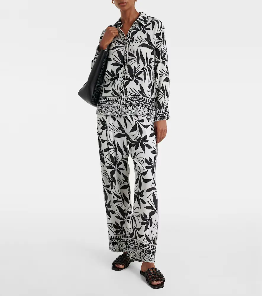 Velvet Claudia printed palazzo pants | Thumbnail 5 Velvet Claudia printed palazzo pants | Thumbnail 5