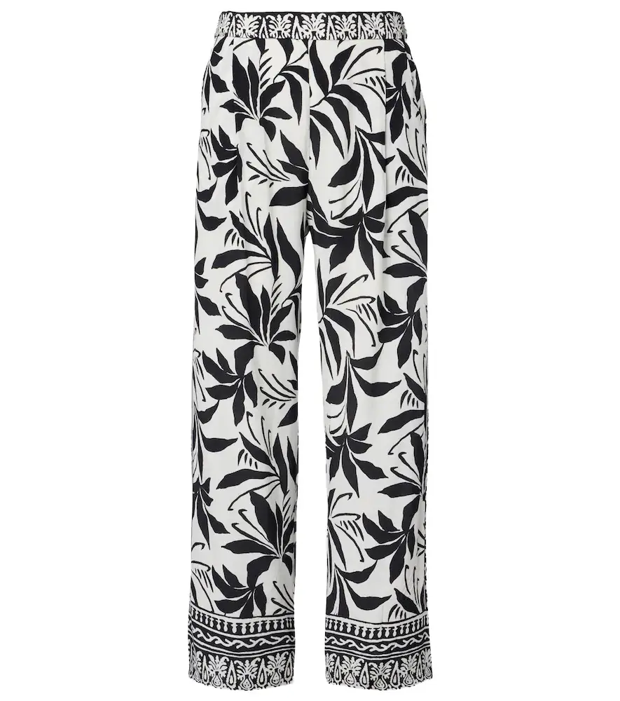 Velvet Claudia printed palazzo pants