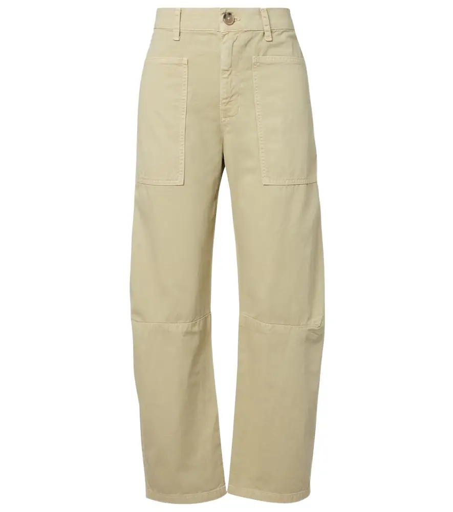 Velvet Brylie cotton twill barrel-leg pants | Image 1 Velvet Brylie cotton twill barrel-leg pants | Image 1