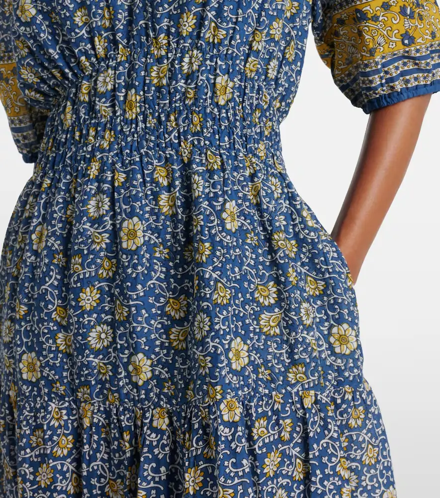 Velvet Natalia floral cotton maxi dress | Thumbnail 2