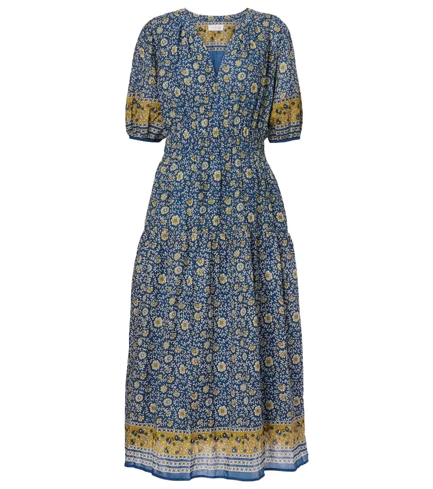 Velvet Natalia floral cotton maxi dress | Image 1 Velvet Natalia floral cotton maxi dress | Image 1