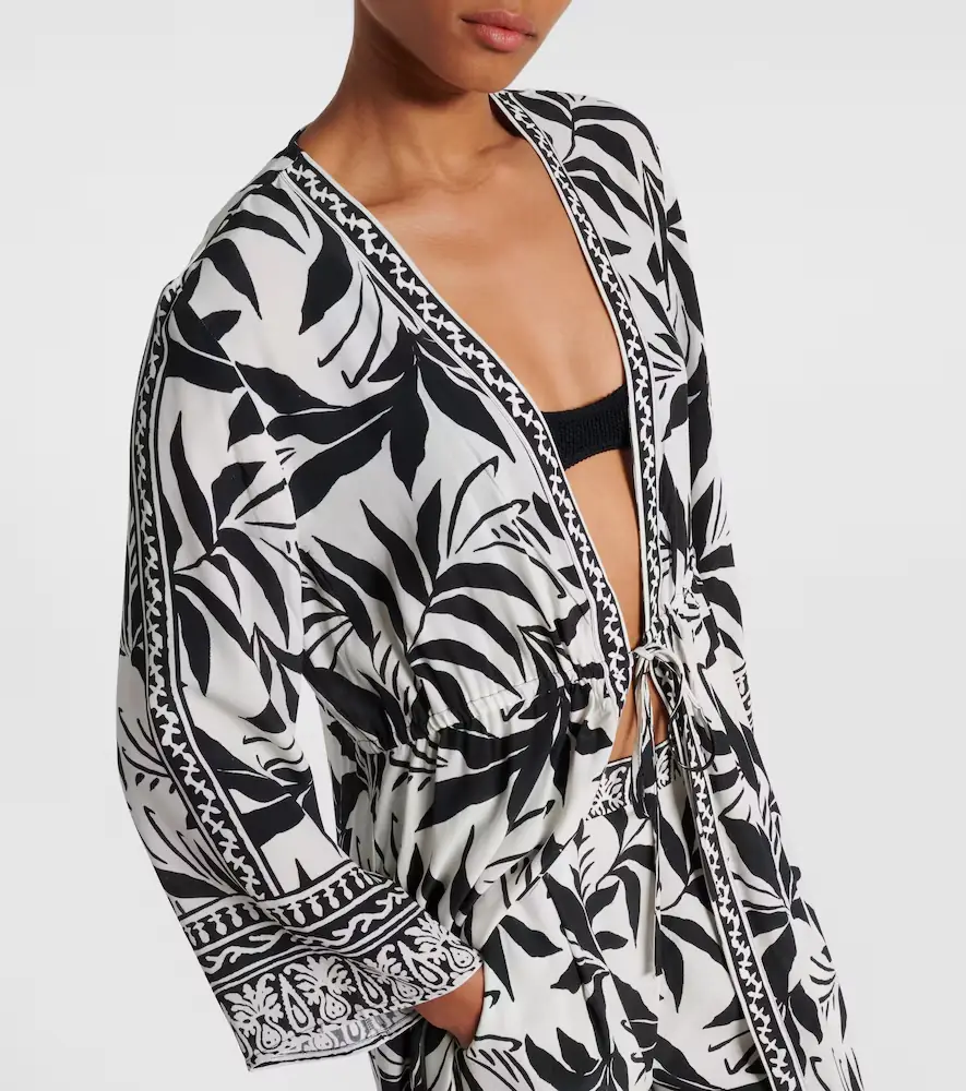 Velvet Addison printed beach cover-up | Thumbnail 5