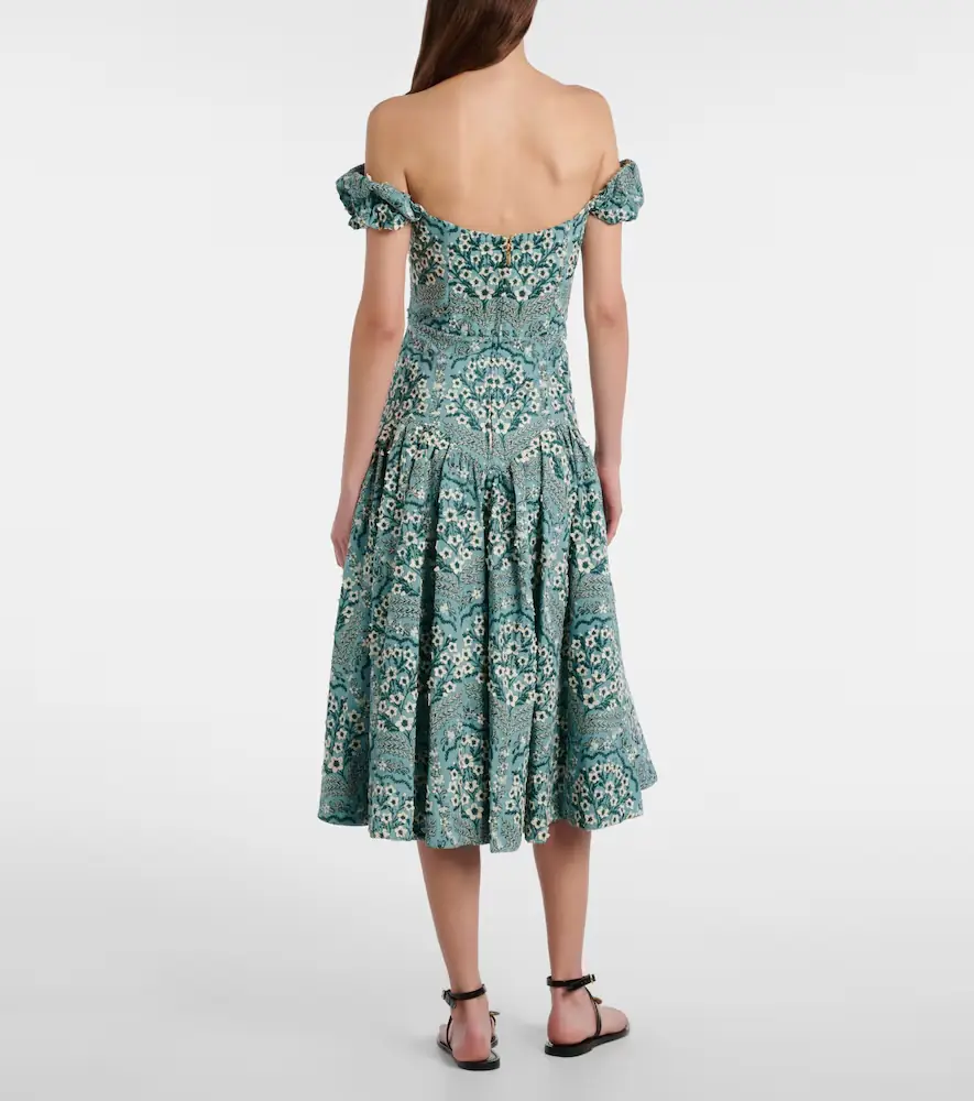 Agua by Agua Bendita Siembra embroidered cotton midi dress | Thumbnail 3 Agua by Agua Bendita Siembra embroidered cotton midi dress | Thumbnail 3