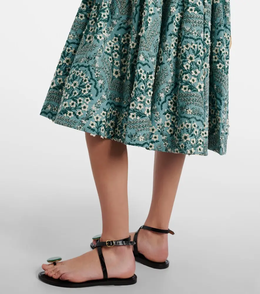 Agua by Agua Bendita Siembra embroidered cotton midi dress | Thumbnail 5 Agua by Agua Bendita Siembra embroidered cotton midi dress | Thumbnail 5
