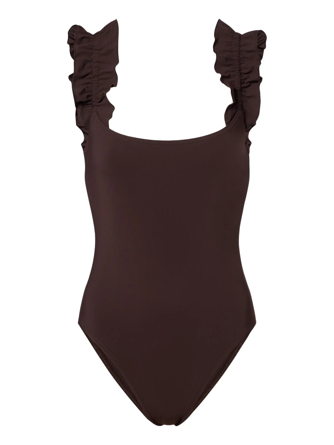 Ruffled swimsuit