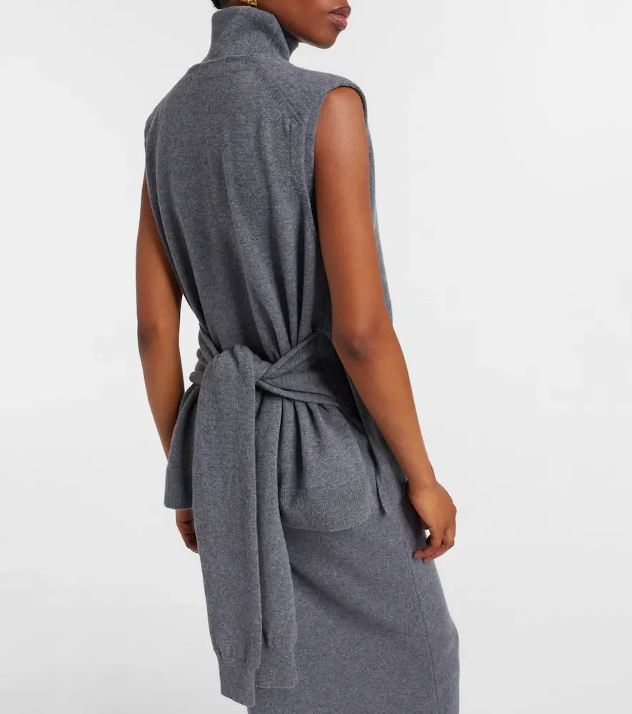 RÓHE Róhe Layered wool and cashmere-blend midi dress | Thumbnail 7