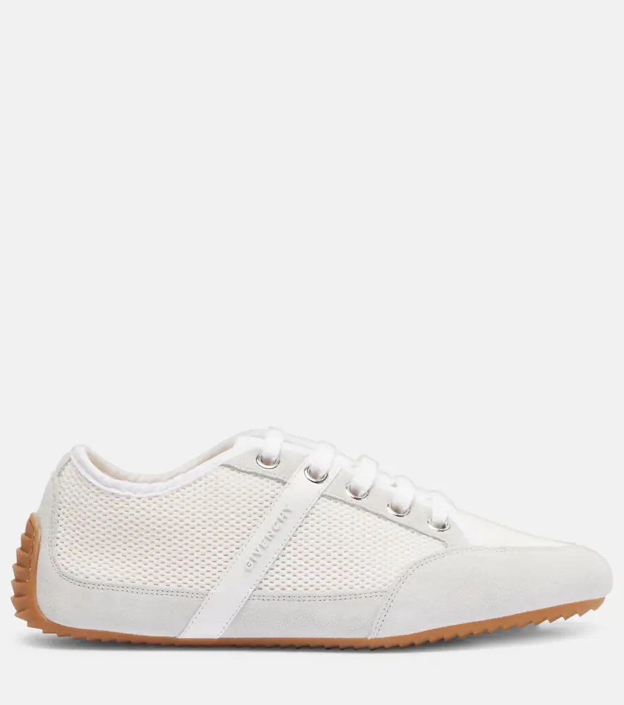 Givenchy Slim suede-trimmed sneakers | Thumbnail 2 Givenchy Slim suede-trimmed sneakers | Thumbnail 2