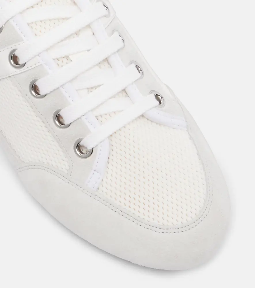 Givenchy Slim suede-trimmed sneakers | Thumbnail 4 Givenchy Slim suede-trimmed sneakers | Thumbnail 4