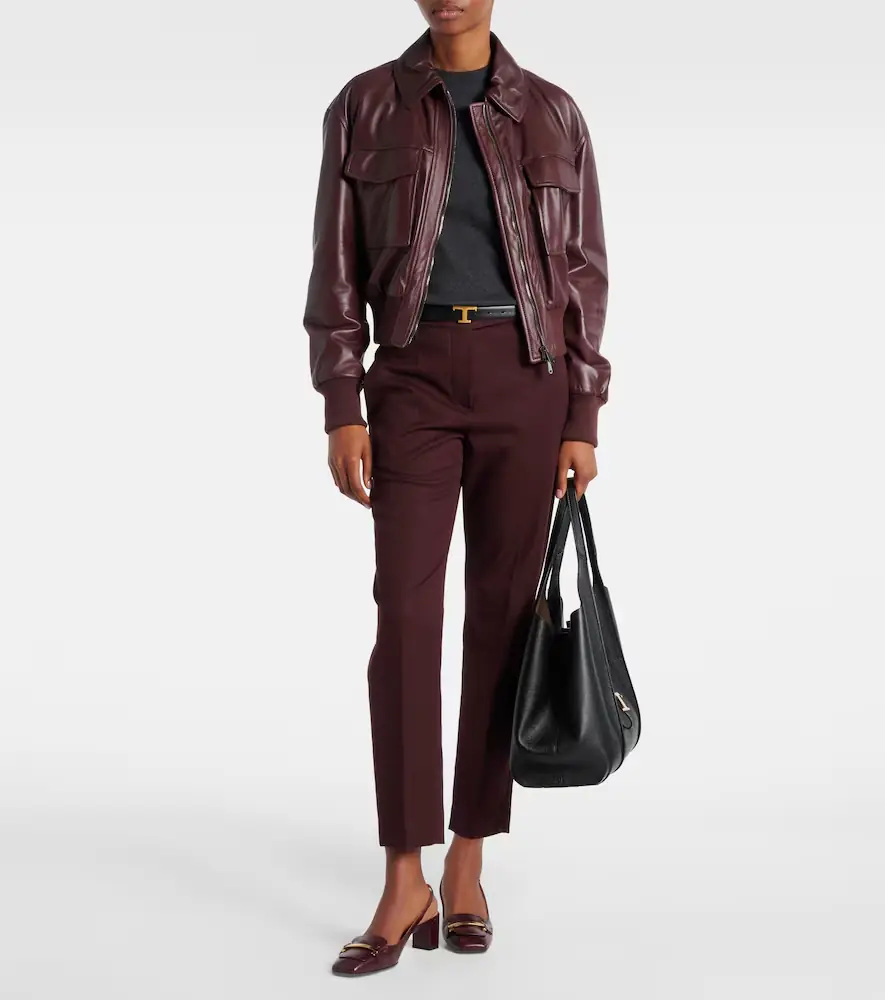 Tod's Barretta 50 leather slingback pumps | Thumbnail 5 Tod's Barretta 50 leather slingback pumps | Thumbnail 5