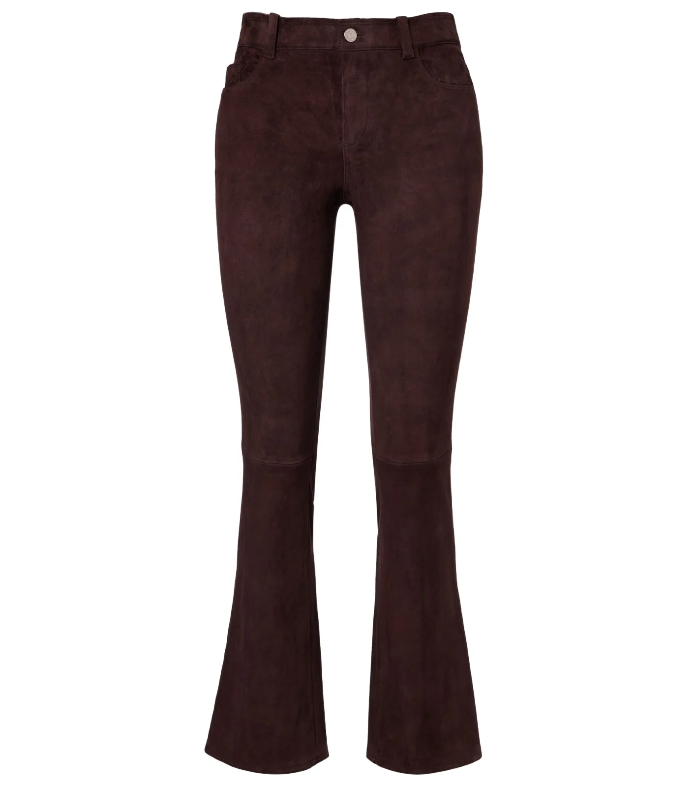 Dean 22 suede flared pants