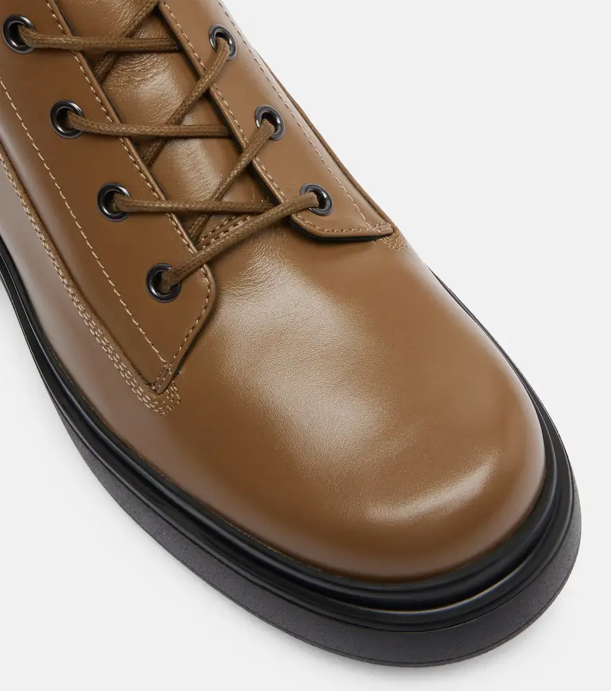 Tod's Leather combat boots | Thumbnail 3 Tod's Leather combat boots | Thumbnail 3