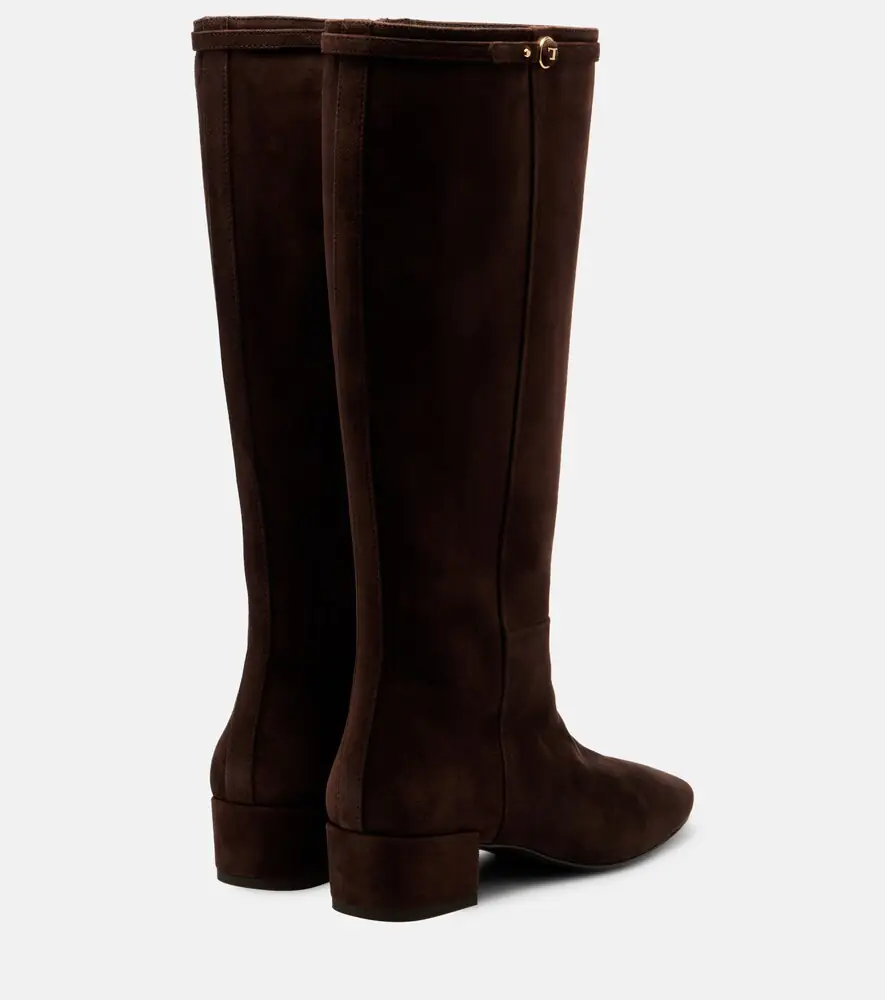 Tod's Suede knee-high boots | Thumbnail 2