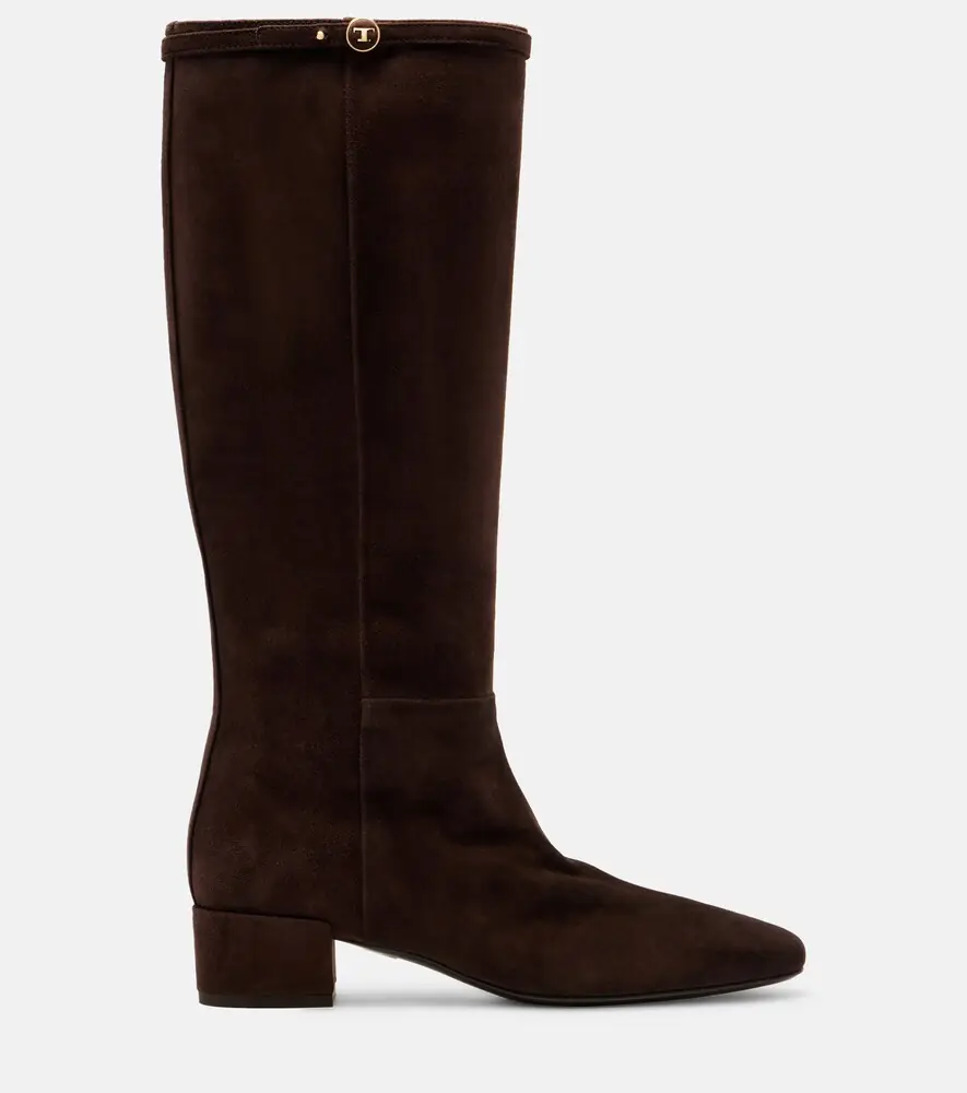Tod's Suede knee-high boots | Thumbnail 3