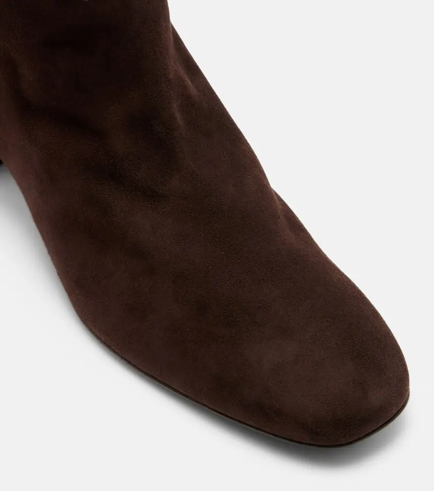 Tod's Suede knee-high boots | Thumbnail 4