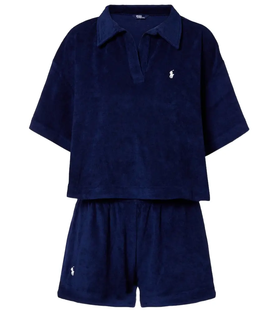 Polo Ralph Lauren Set of cotton polo shirt and Bermuda shorts | Image 1 Polo Ralph Lauren Set of cotton polo shirt and Bermuda shorts | Image 1