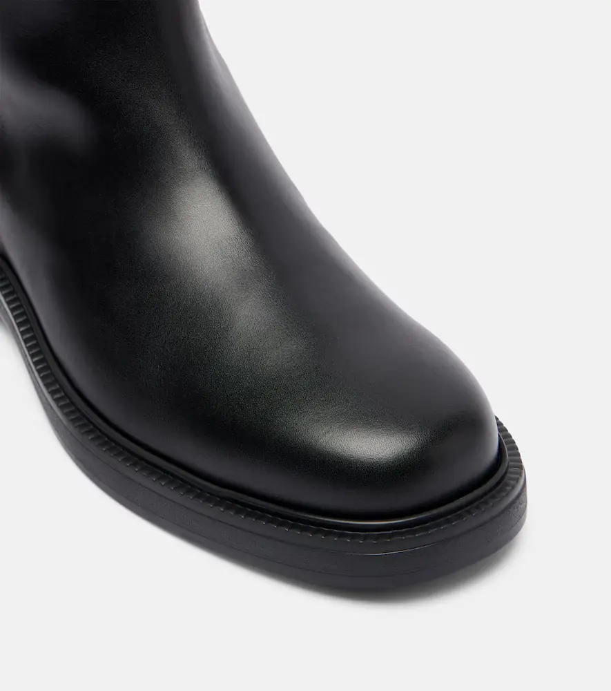 Tod's Leather knee-high boots | Thumbnail 2 Tod's Leather knee-high boots | Thumbnail 2