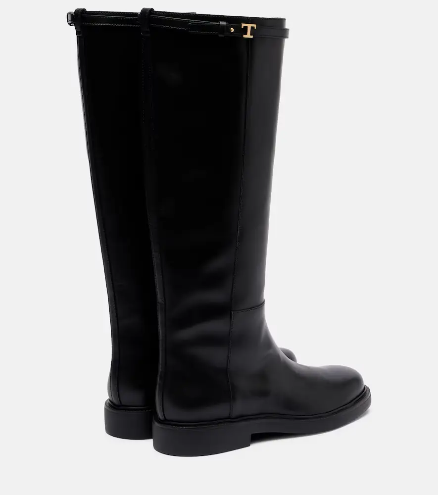 Tod's Leather knee-high boots | Thumbnail 4 Tod's Leather knee-high boots | Thumbnail 4