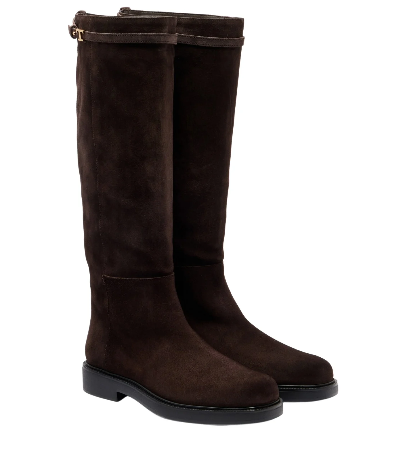 Suede knee-high boots Suede knee-high boots