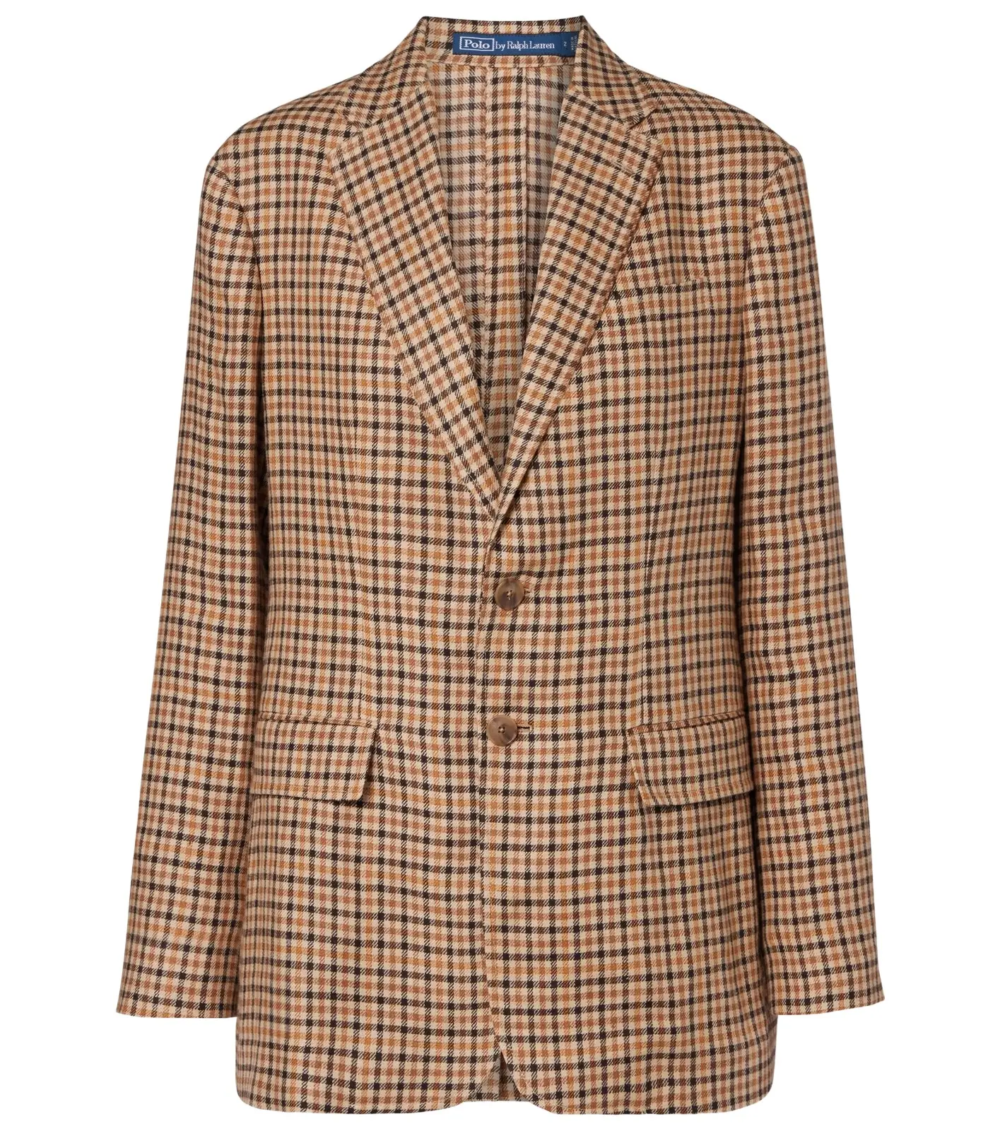 Polo Ralph Lauren Plaid linen blazer