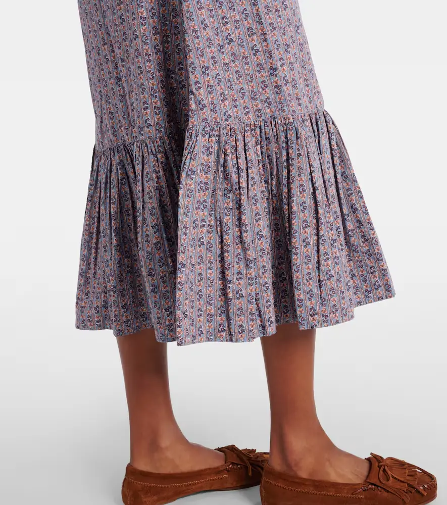 Polo Ralph Lauren Floral cotton midi dress | Thumbnail 4