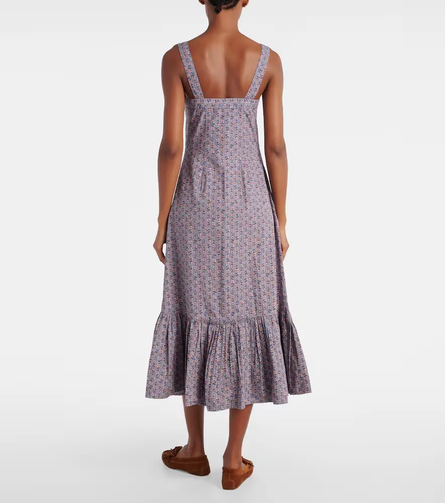 Polo Ralph Lauren Floral cotton midi dress | Thumbnail 5